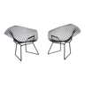 lot de 2 Fauteuils Diamond Harry Bertoia  pour  Knoll année 1960