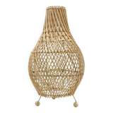 Rattan Table Lamps - Natural