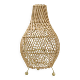 Rattan Table Lamps - Natural
