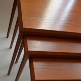 Mid-Century Danish Teak Nesting Tables by Johannes Andersen for CFC Silkeborg