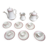 Limoges porcelain coffee service for Maison Baritel Lyon circa 1900
