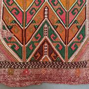 Vintage Turkish Mini Kilim 90x49 cm Wool Small Kelim Runner, shabby Chic