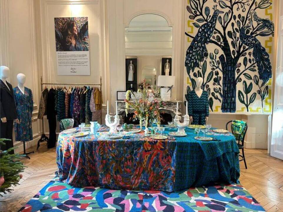 Grand tapis neuf Bela Silva pour Monoprix
