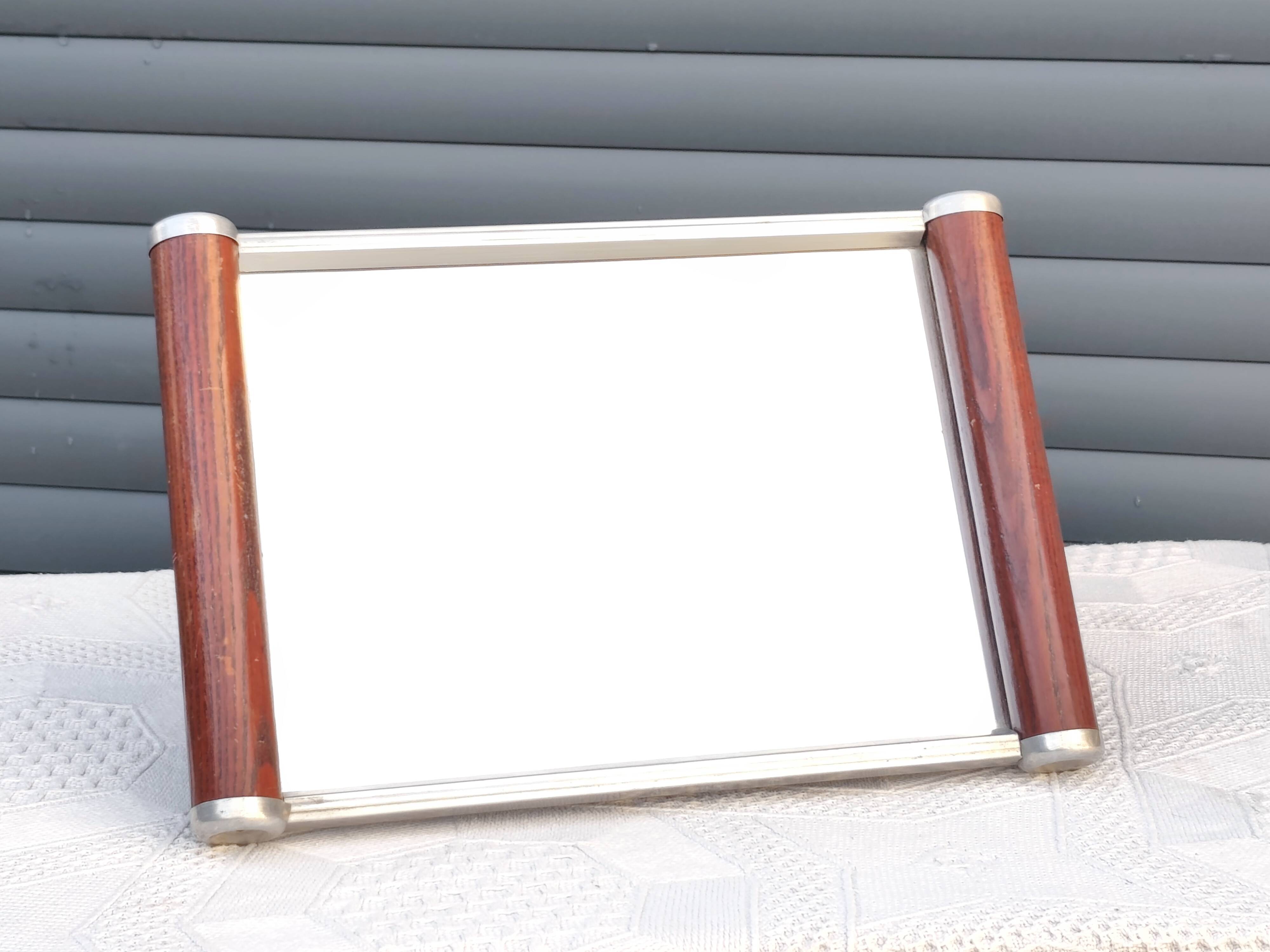 Art Deco mirrored tray