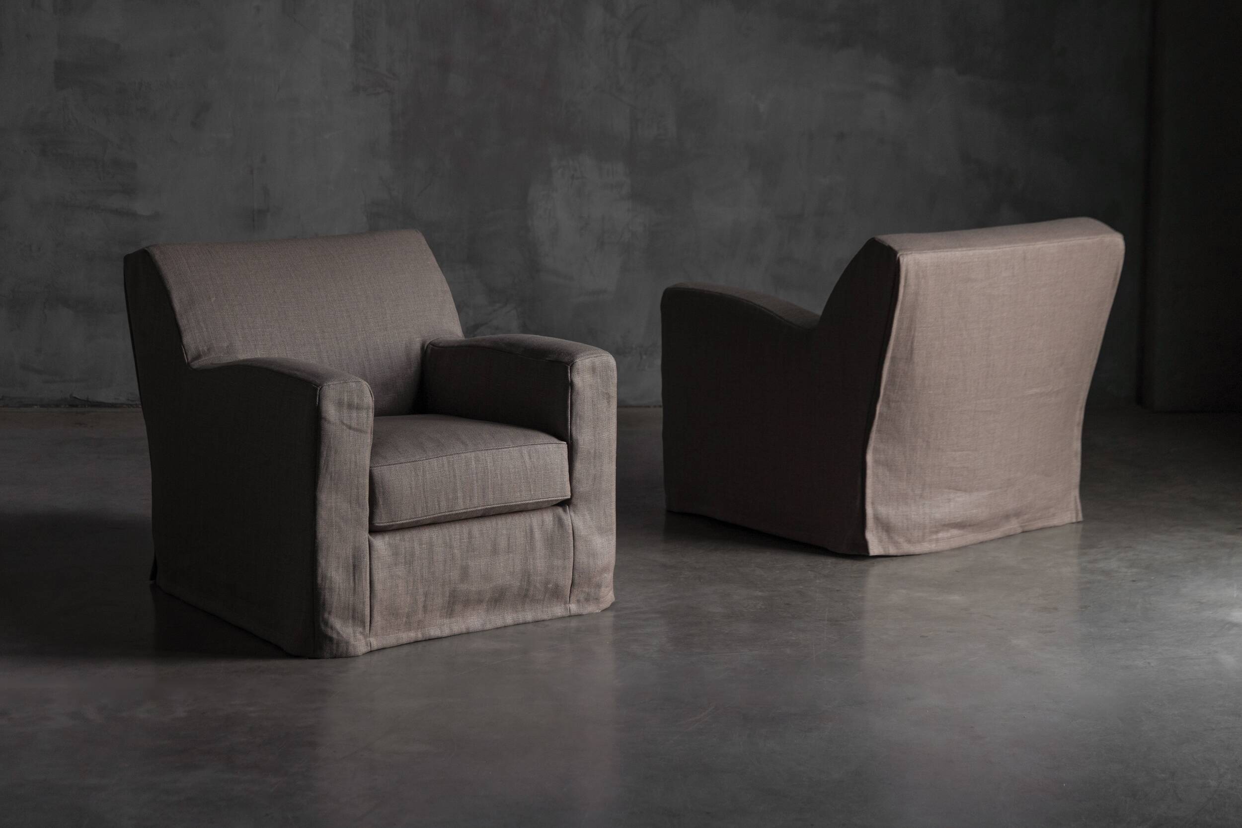 Lounge Chairs by Christian Liaigre, France, 1990s