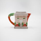 Fitz and Floyd teapot, sugar bowl and milk jar set