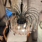 Murano glass tassel pendant light