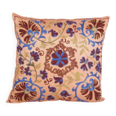Vintage embroidered cushion cover 46x48 cm