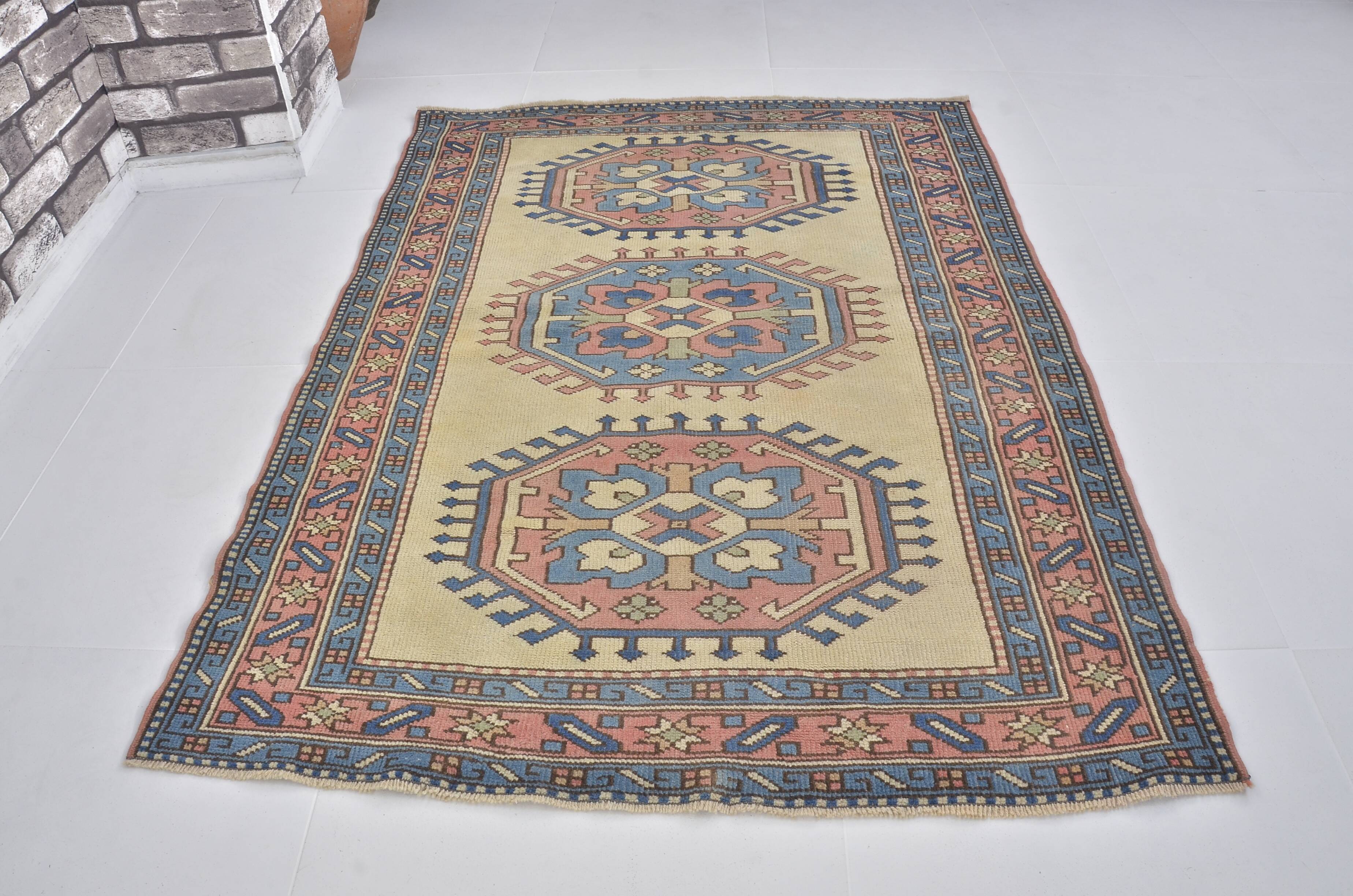 Oushak Vintage Handmade Area Rug