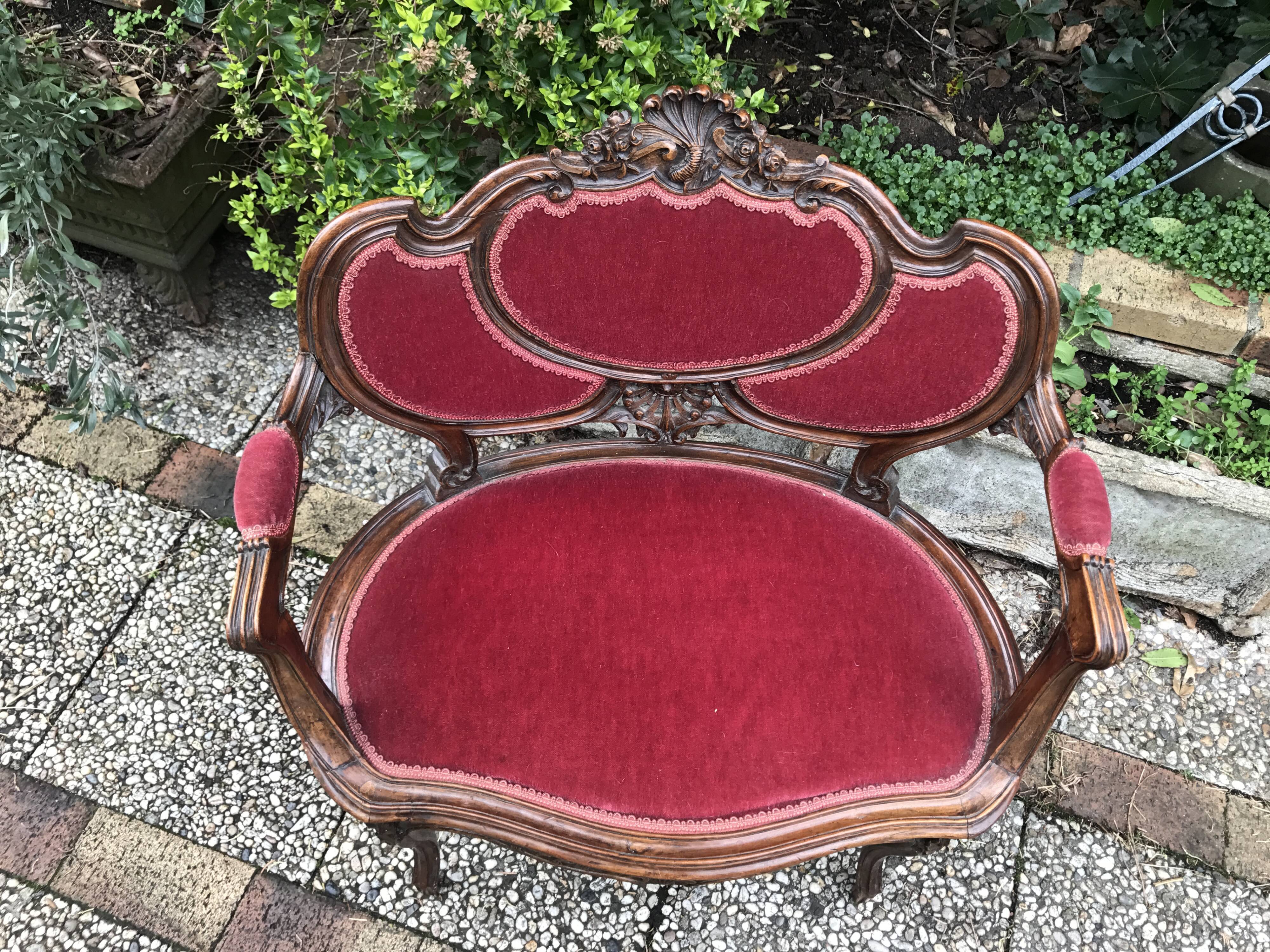 Louis XV style armchair
