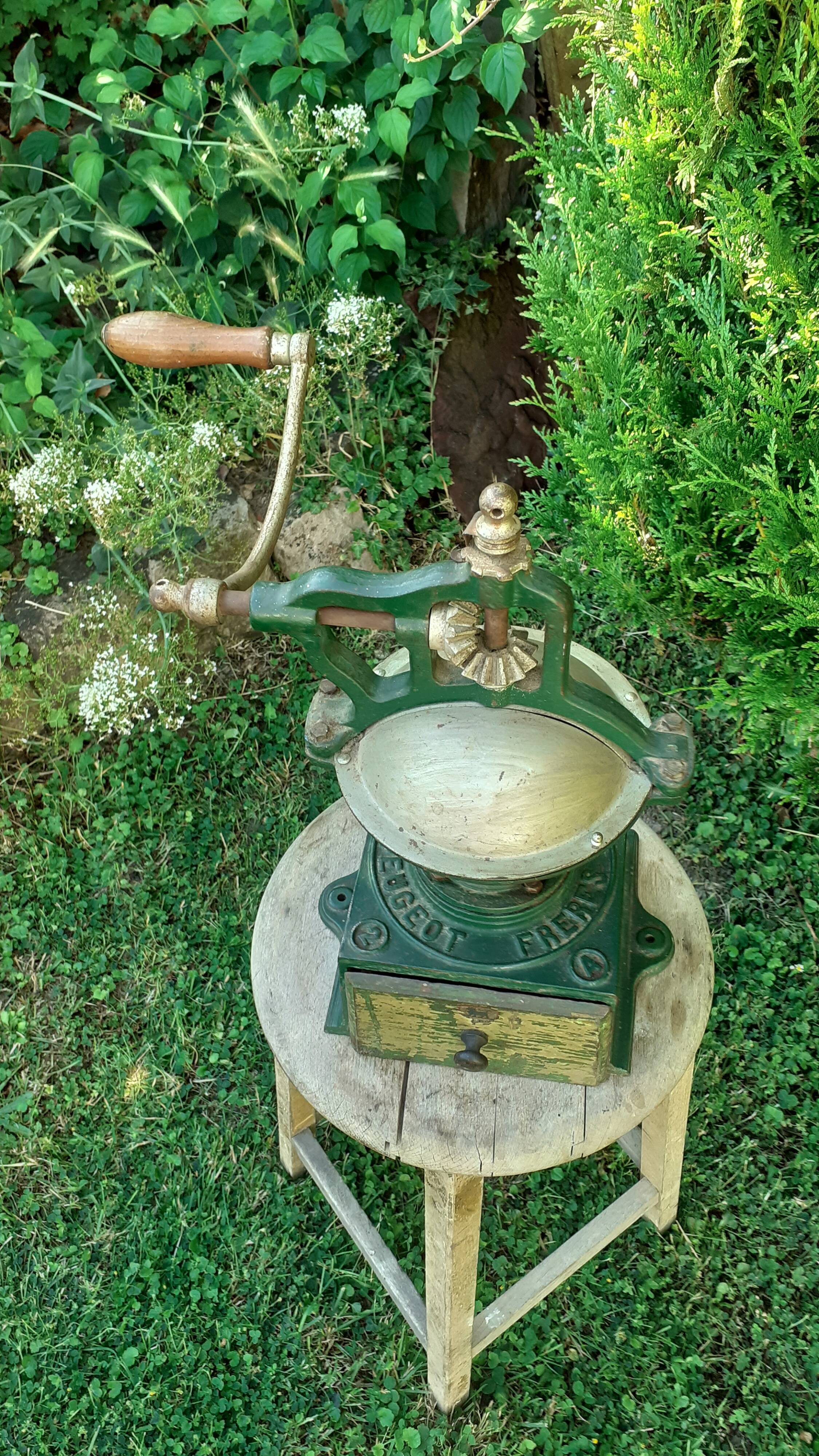 Peugeot frères counter coffee grinder