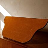 Console covered in velvet to hang