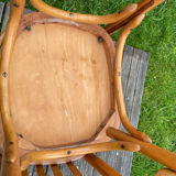Pair of chairs bistro baumann blond beech