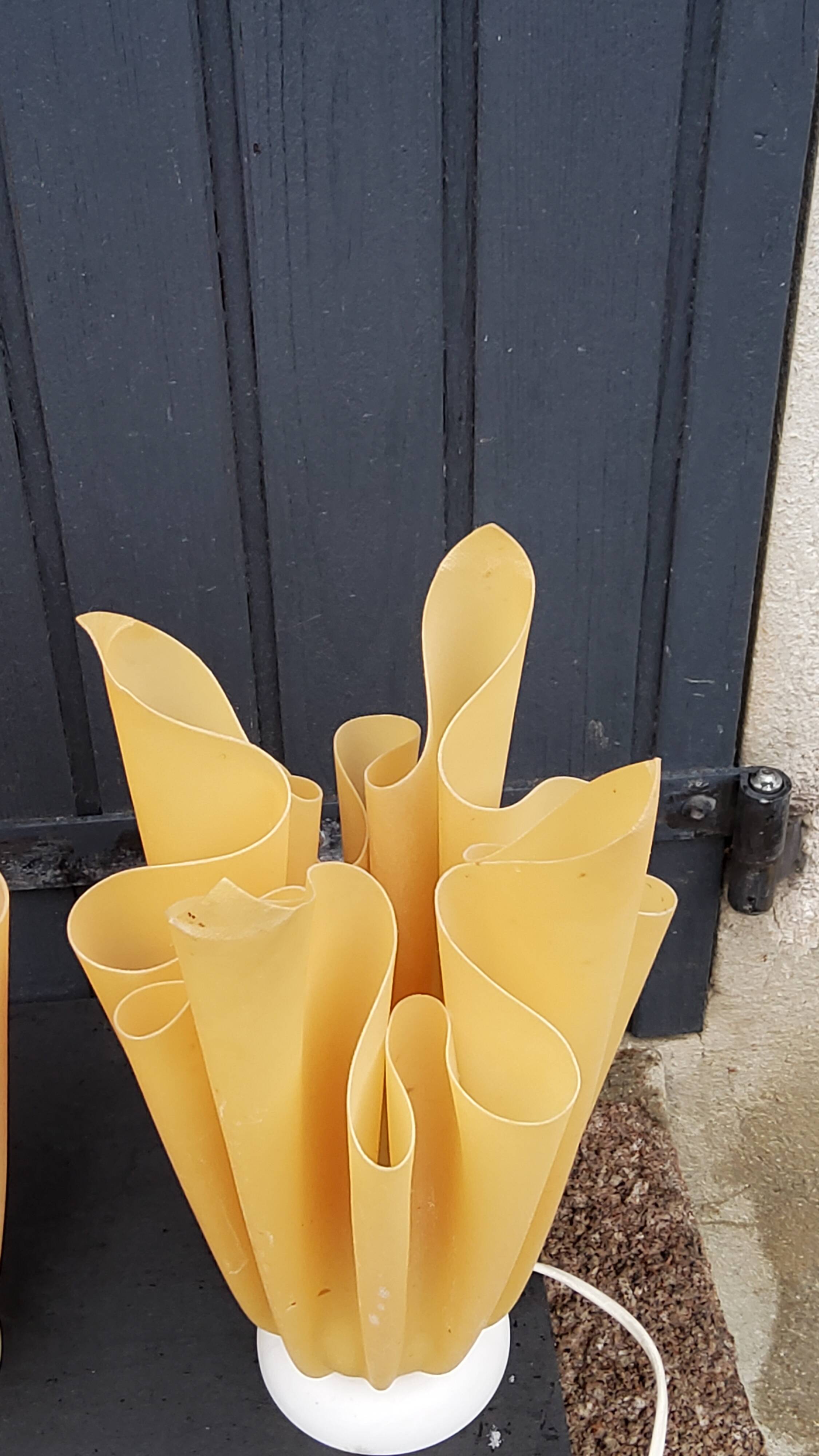 Pair of Ophelie designer lamps by Georgia Jacob