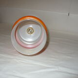 Pair of orange suspensions from the 70s