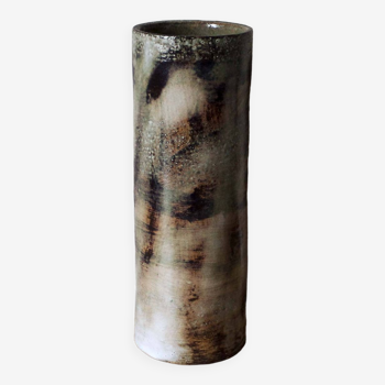 Olivier Pettit ceramic scroll vase