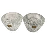 2 crystal candle holders from Argues Frances 🇫🇷