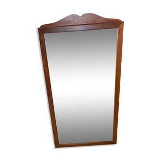 wooden mirror
