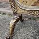 Louis XV fireplace fire screen Rocaille walnut 19th century