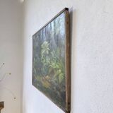 Oil painting "jungle" forest landscape