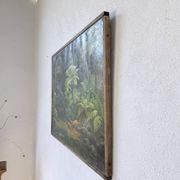 Oil painting "jungle" forest landscape