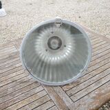 4 old metal workshop pendant lights