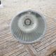 4 old metal workshop pendant lights