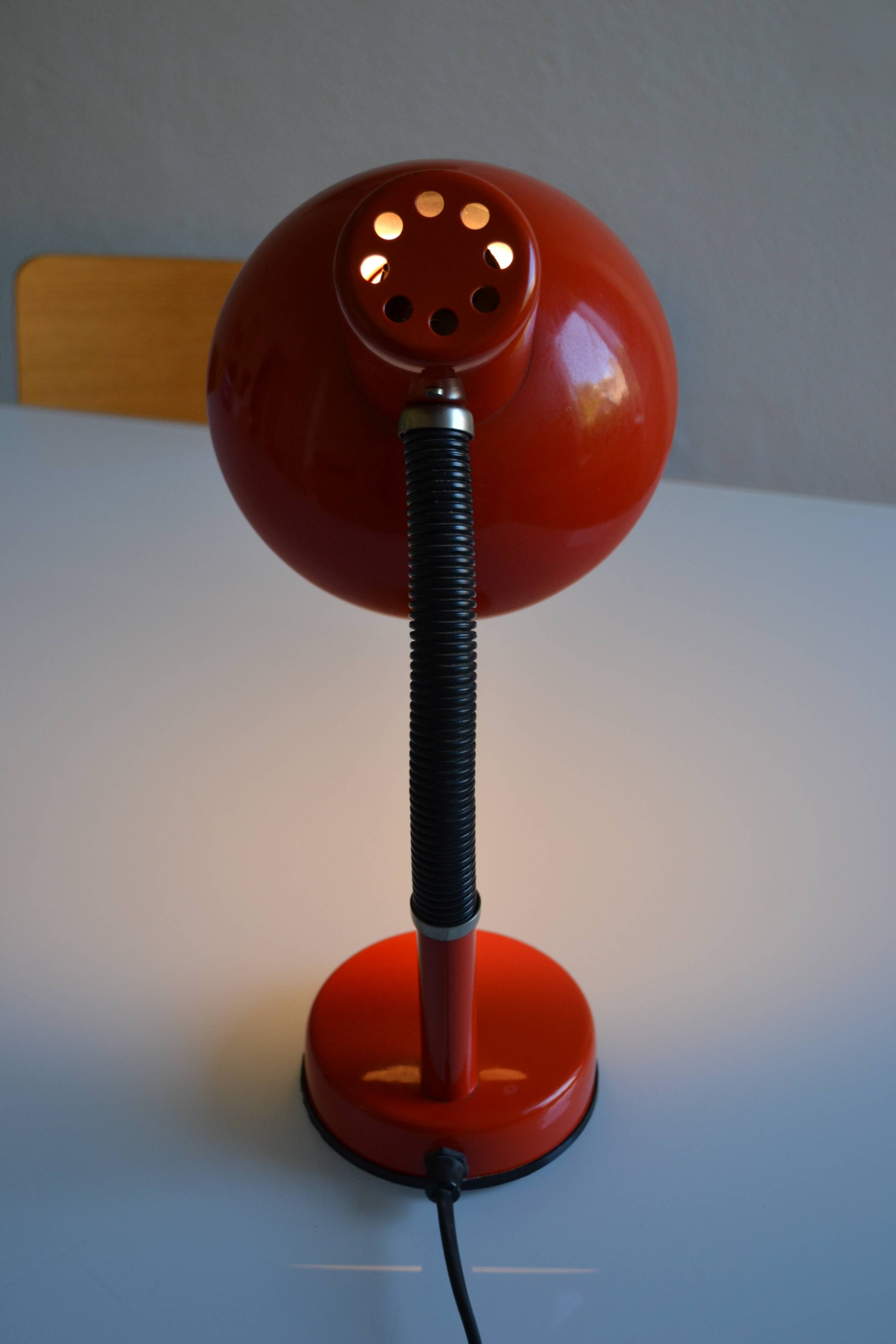 Vintage orange lamp Kema Keur