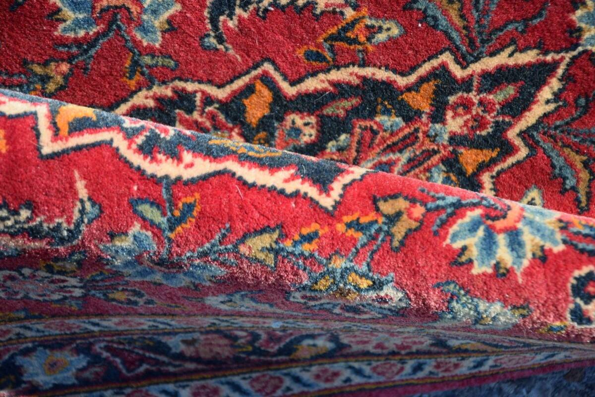 Oriental carpet Iran Kashan (pair) 0.70 x 1.40 metres