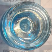 vase en verre bleu Design