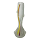 Vase in opaque glass paste