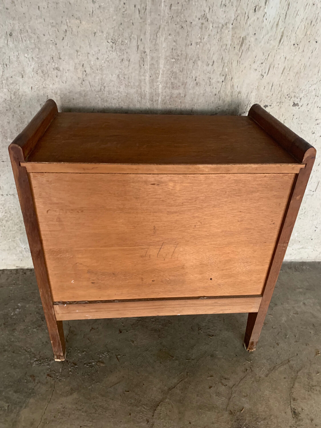 Bedside table wooden 50s