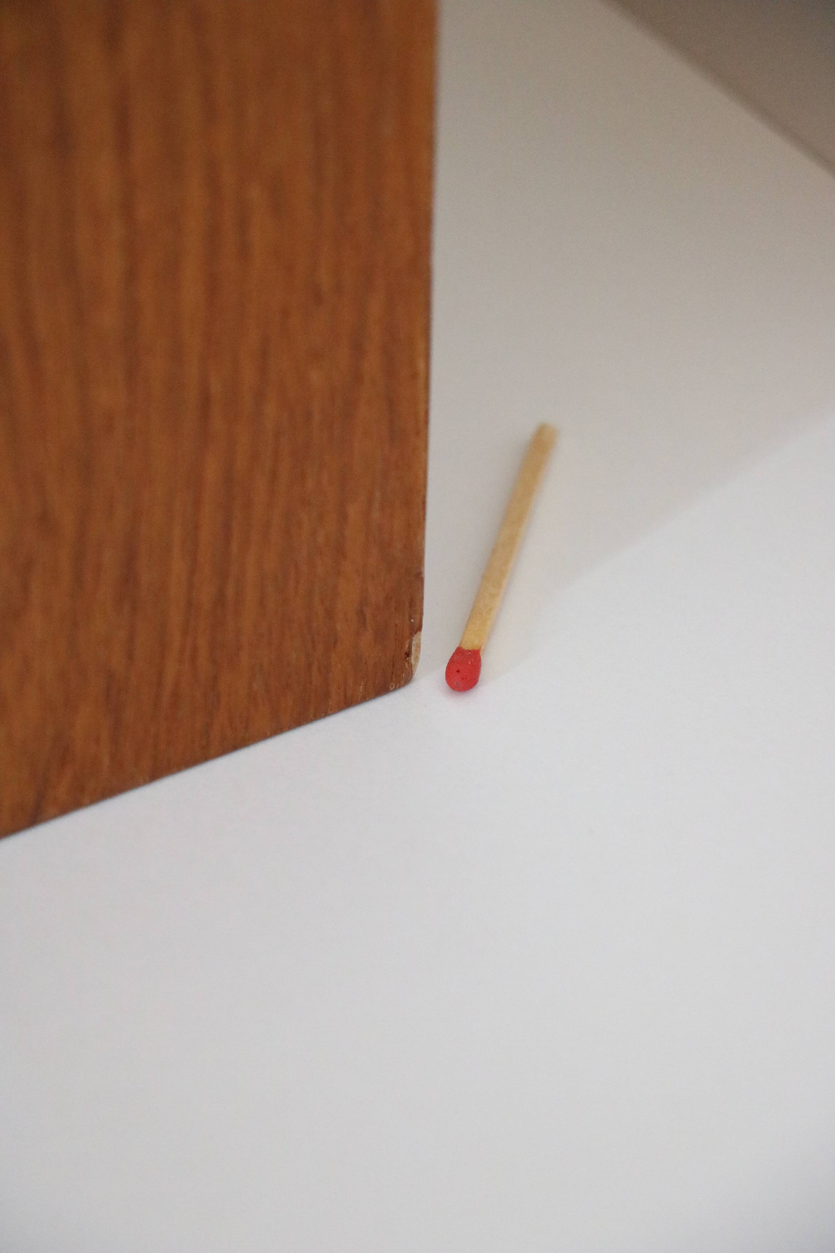 Wall console, Scandinavian entrance furniture, 1970