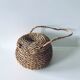Round bohemian basket