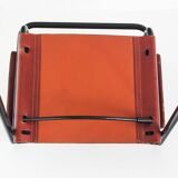 Cantilever chairs model MG5 in leather edition by Matteo Grassi. Italy, 90s