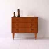 Scandinavian teak chest of drawers