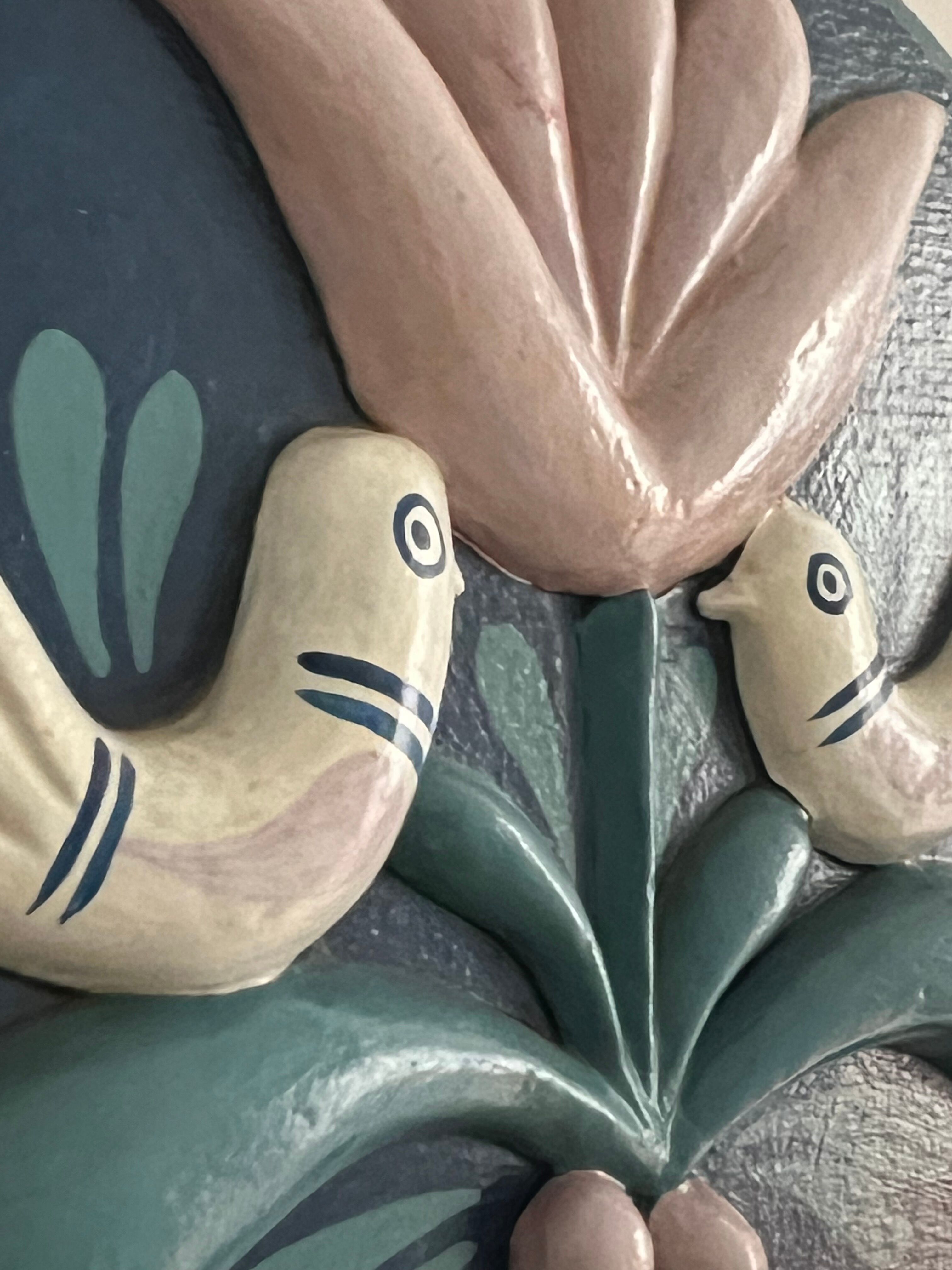 Scandinavian mirror 28x38cm