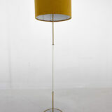 Mid Century Floor Lamp, Germany, 1970's, New Handmade Lampshade