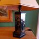 Lampe pagode , abat jour soie