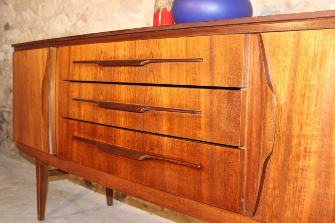 Vintage scandinavian sideboard in teak