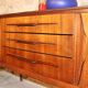 Vintage scandinavian sideboard in teak