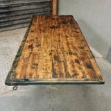 Unique industrial table garden table dining table 90 x 182 cm