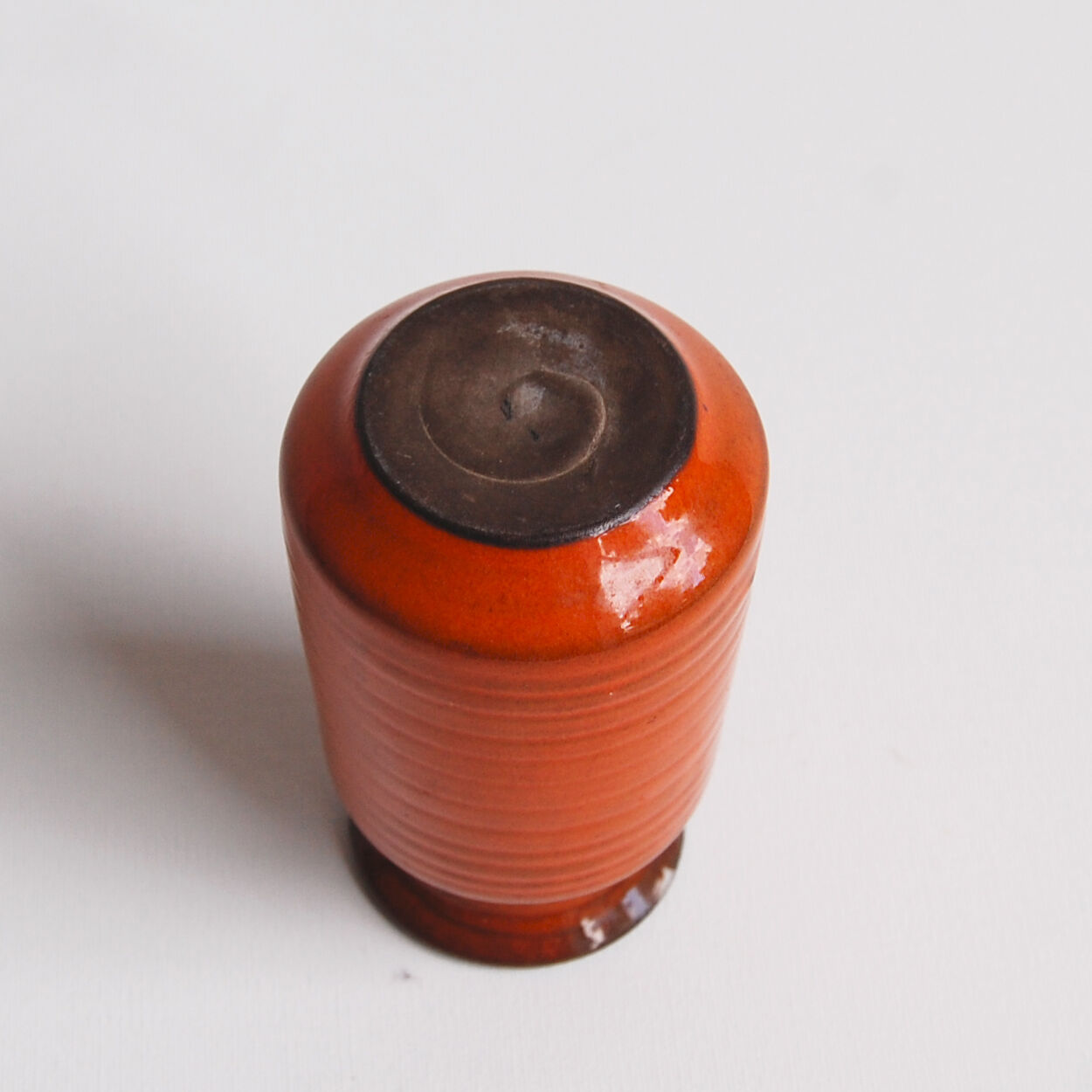 Vase vintage orange