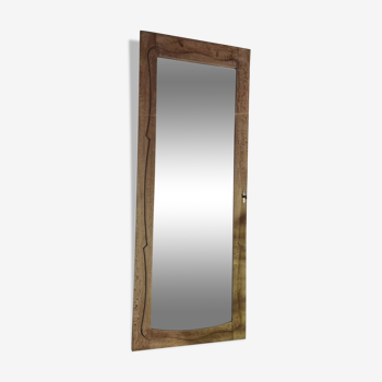 Art Deco door beveled mirror