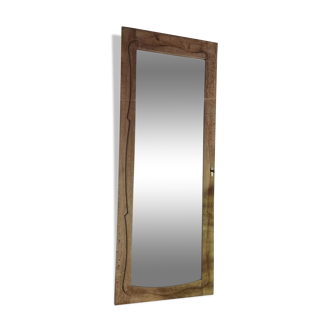 Art Deco door beveled mirror