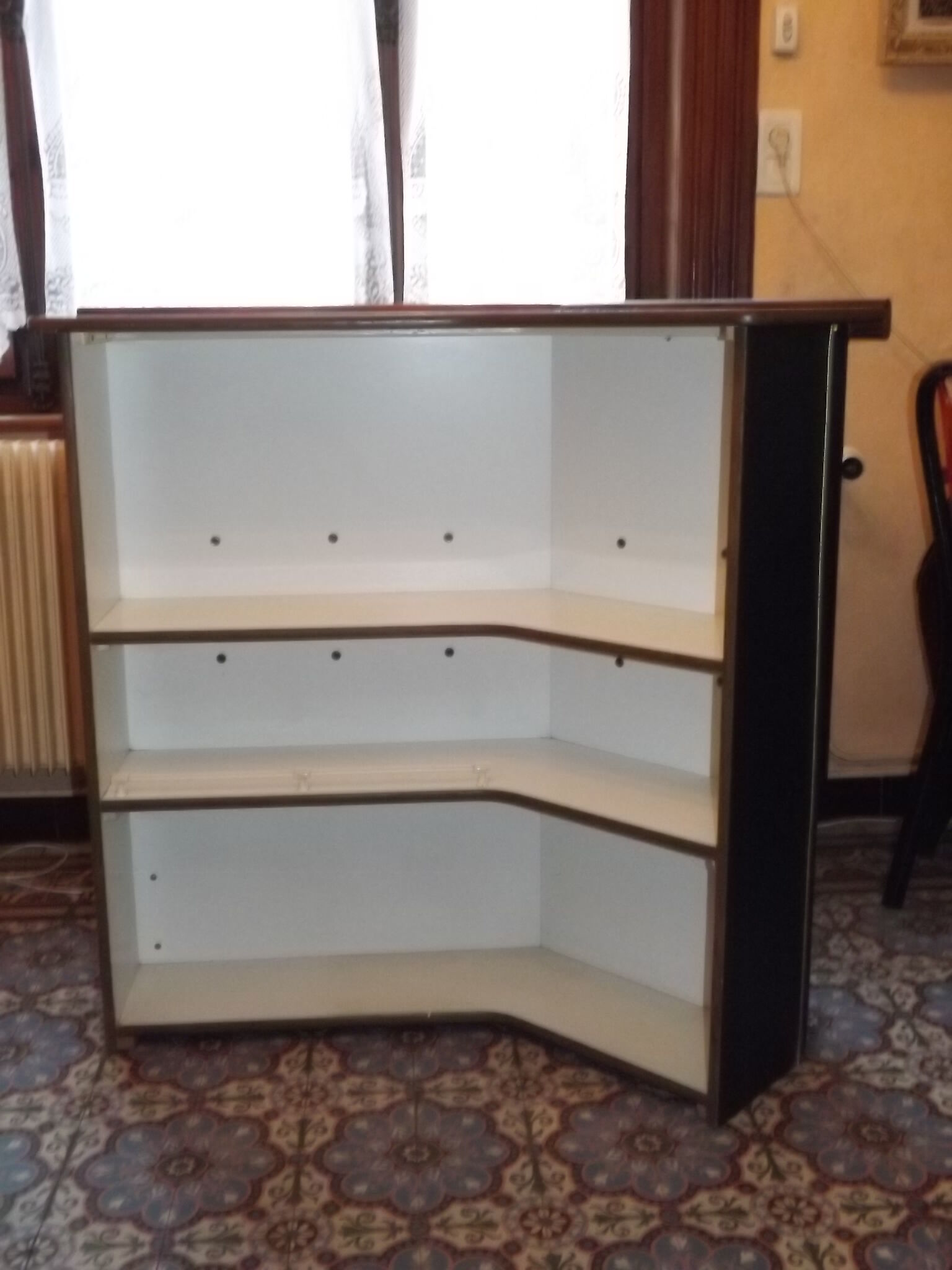 Bar en palissandre formica vintage 1960