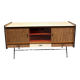 Vintage Formica sideboard from the 1960s/70s, Scandinavian Midcentury modern