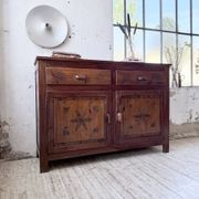Meuble de rangement confiturier art populaire savoyard 1950