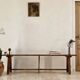 Antique farmhouse bench in solid wood – 19th century