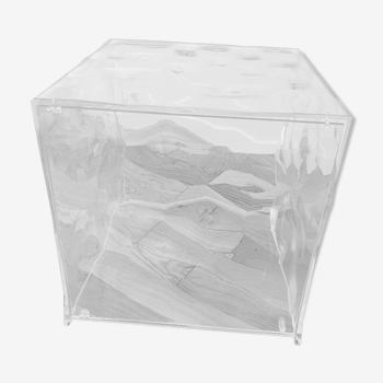Table d'appoint Cube Kartell Optic
